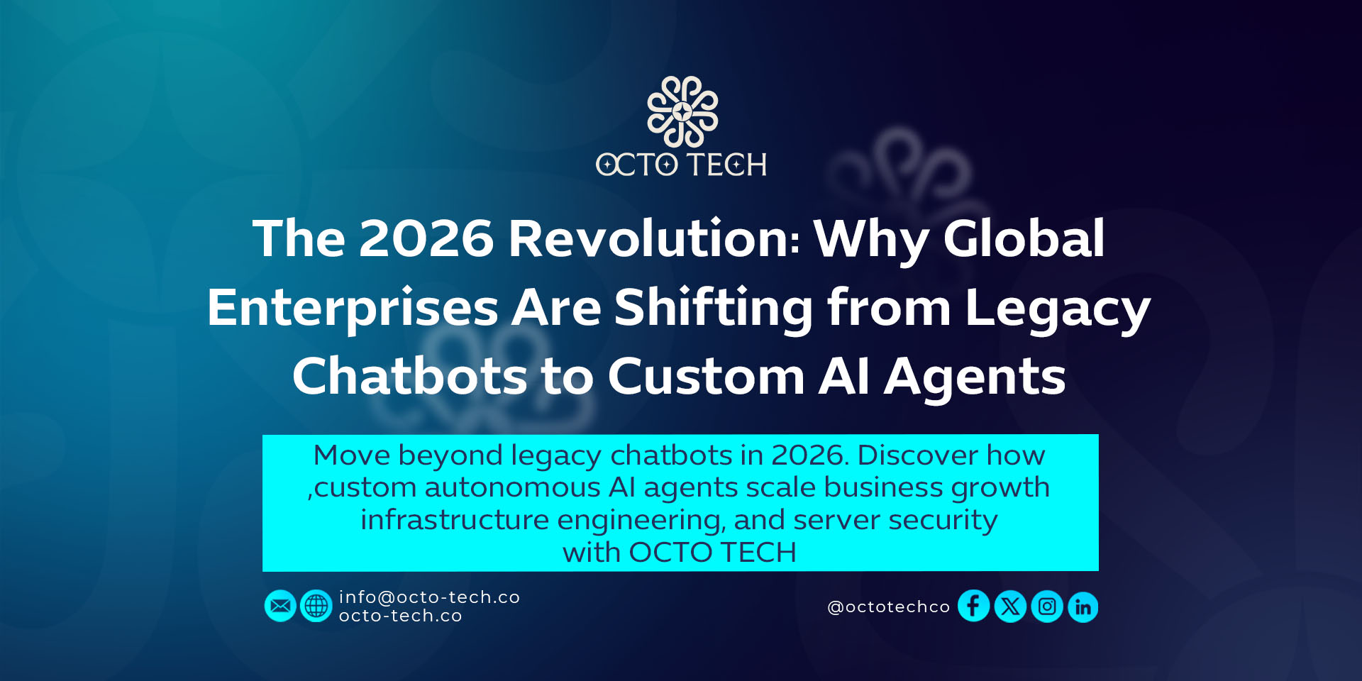The 2026 Revolution: Why Global Enterprises are Shifting from Legacy Chatbots to Custom AI Agents